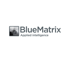 Blue Matrix Logo