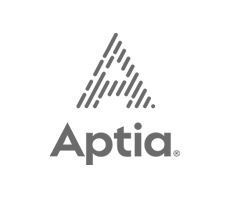 Aptia Logo Grey