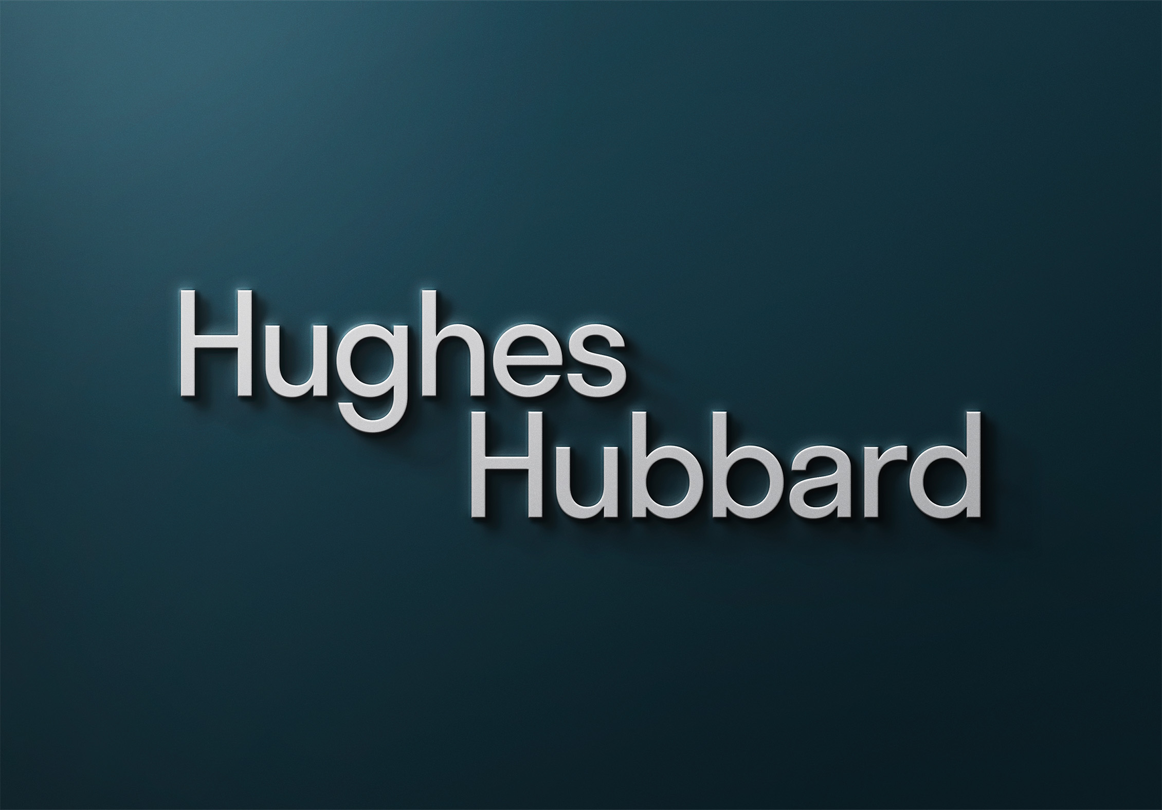 Hughes Hubbard visual identity – logo
