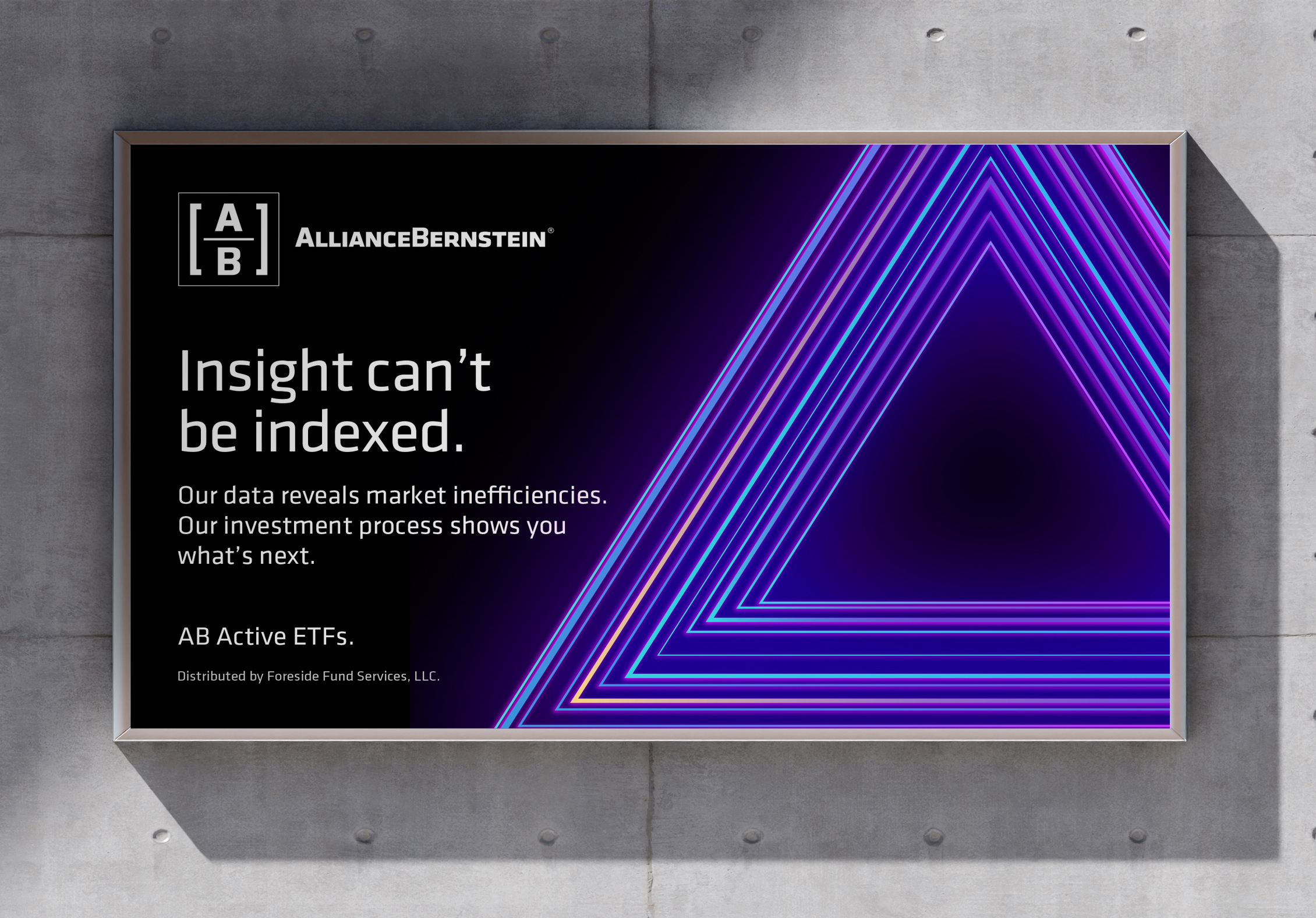 AB ETFs. Minds and machines campaign image