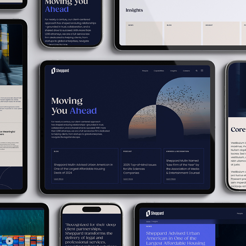 Sheppard new website