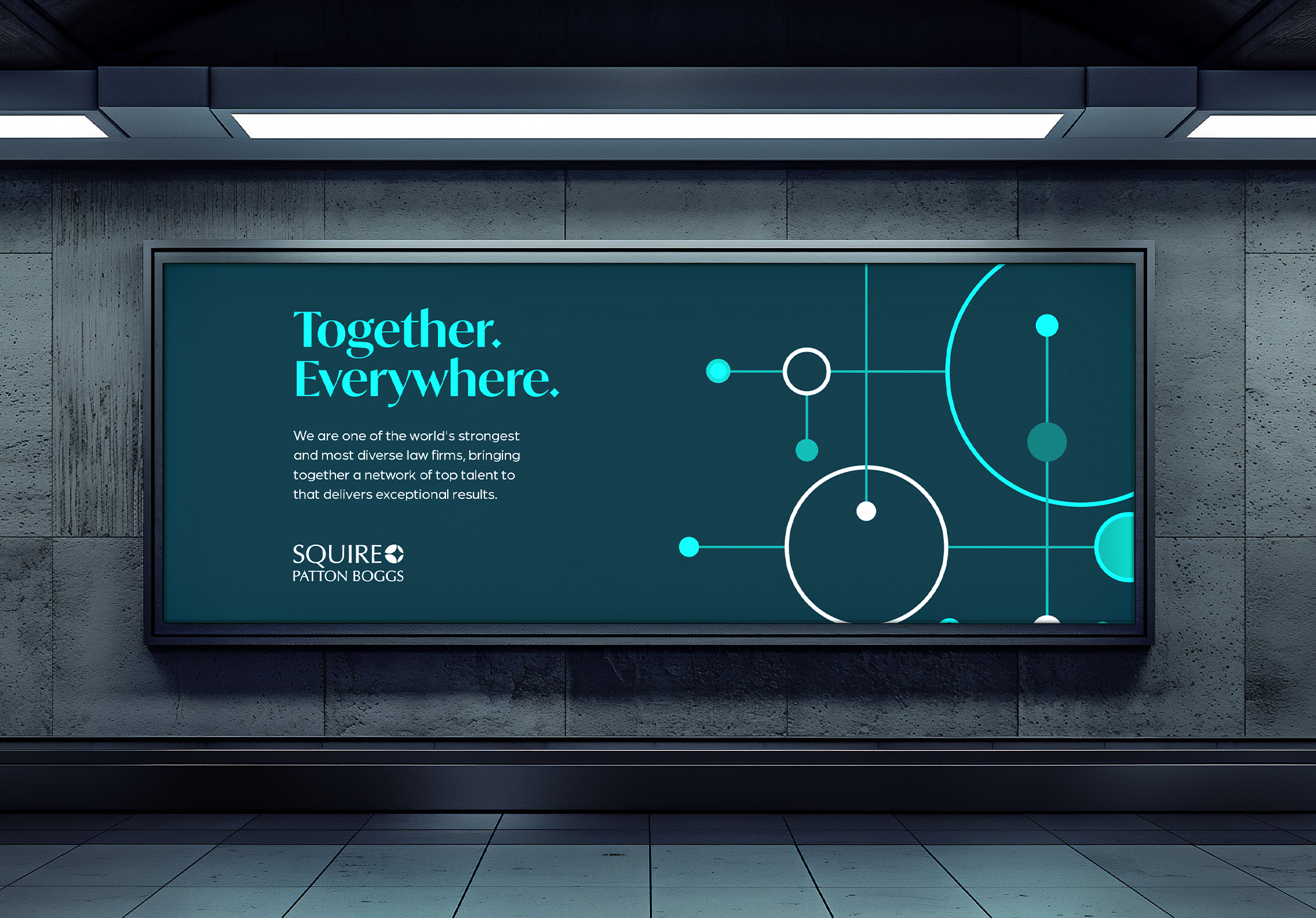 Squire Patton Boggs brand and website image