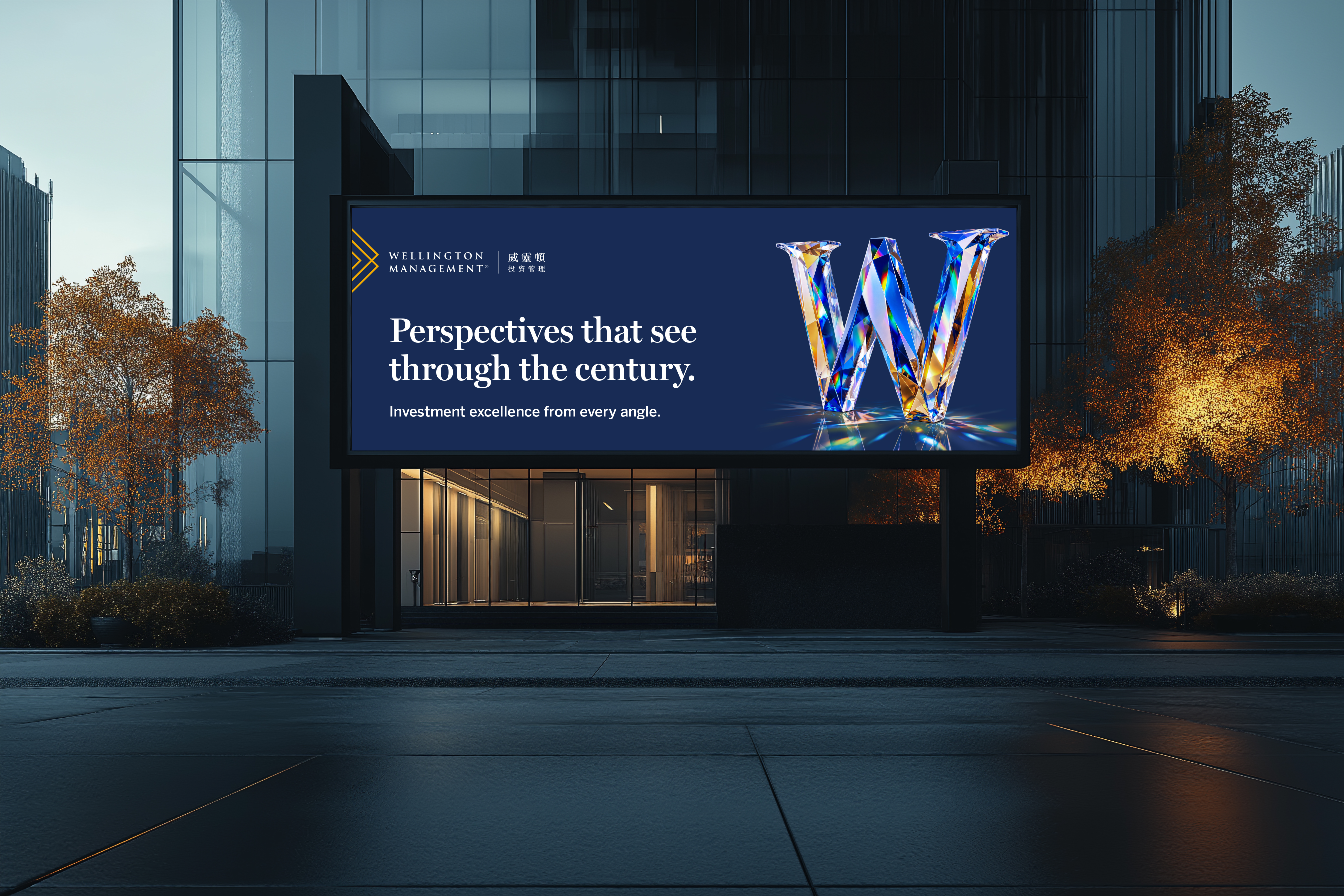 Wellington Every Angle Campaign. OOH advertsing