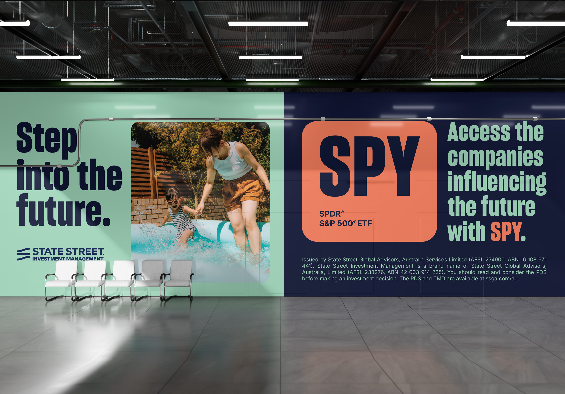 State Street Investment Management SPDR SPY Campaign OOH Adverts