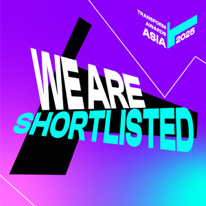 RPC’s brand earns a triple shortlist at the Transform Awards Asia